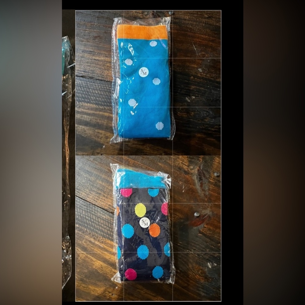 2 pairs of Scrub compression socks nwt